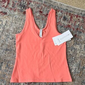 Athleta transcend coral  Tank Top
